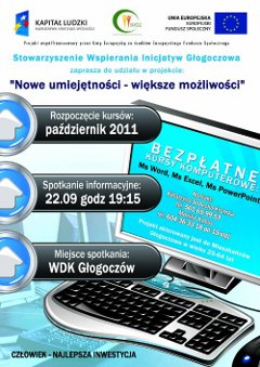 Plakat - Nowe umiejętności - większe możliwości