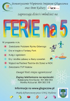 Plakat - Ferie na 5